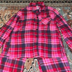 Plaid Pajama Set